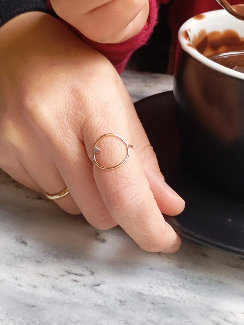 ΧΡΥΣΟ ΔΑΧΤΥΛΙΔΙ ΚΥΚΛΟΣ ΜΙΝΙΜΑΛ Κ14