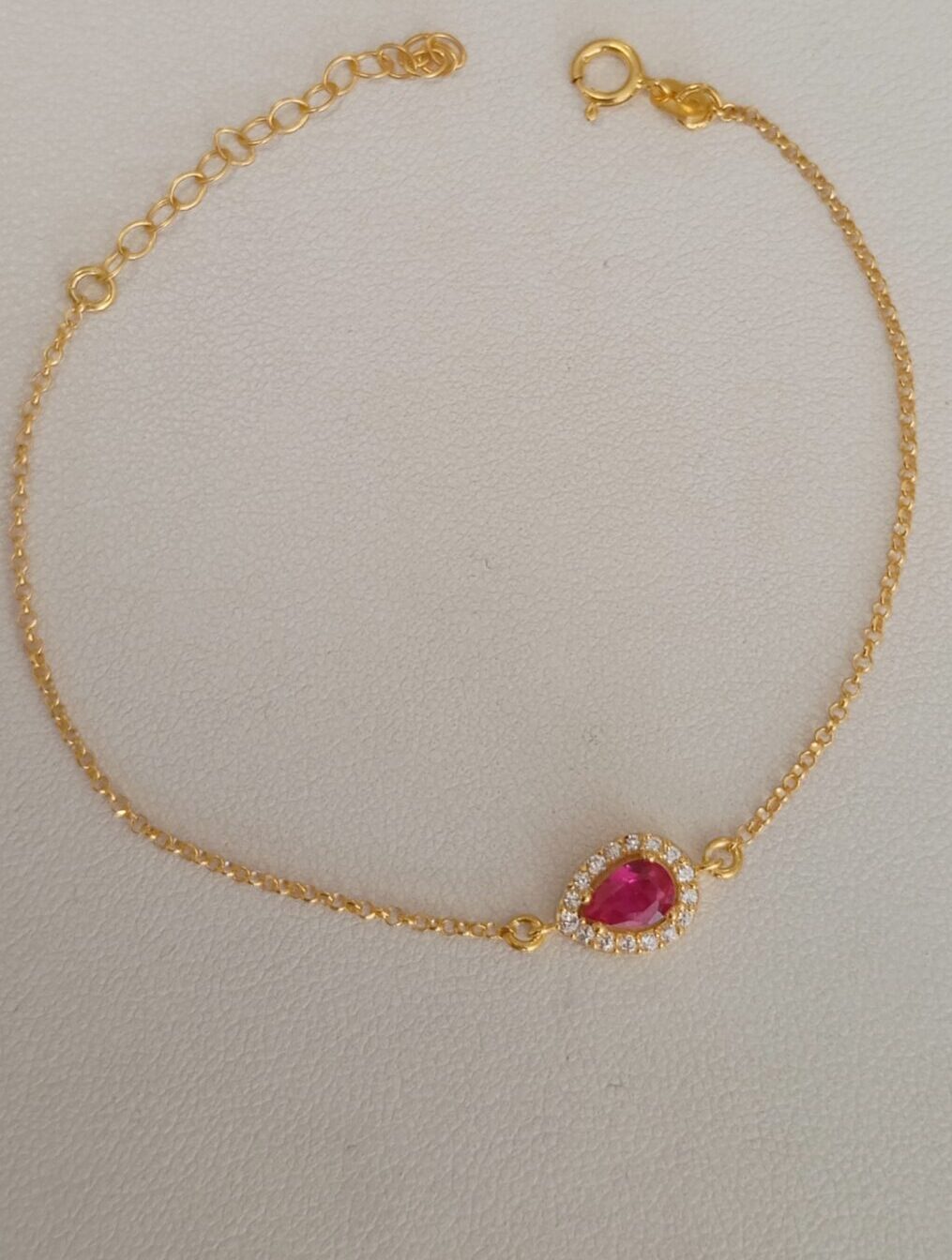 ΑΣΗΜΕΝΙΟ ΒΡΑΧΙΟΛΙ ΚΟΚΚΙΝΗ ΡΟΖΕΤΑ