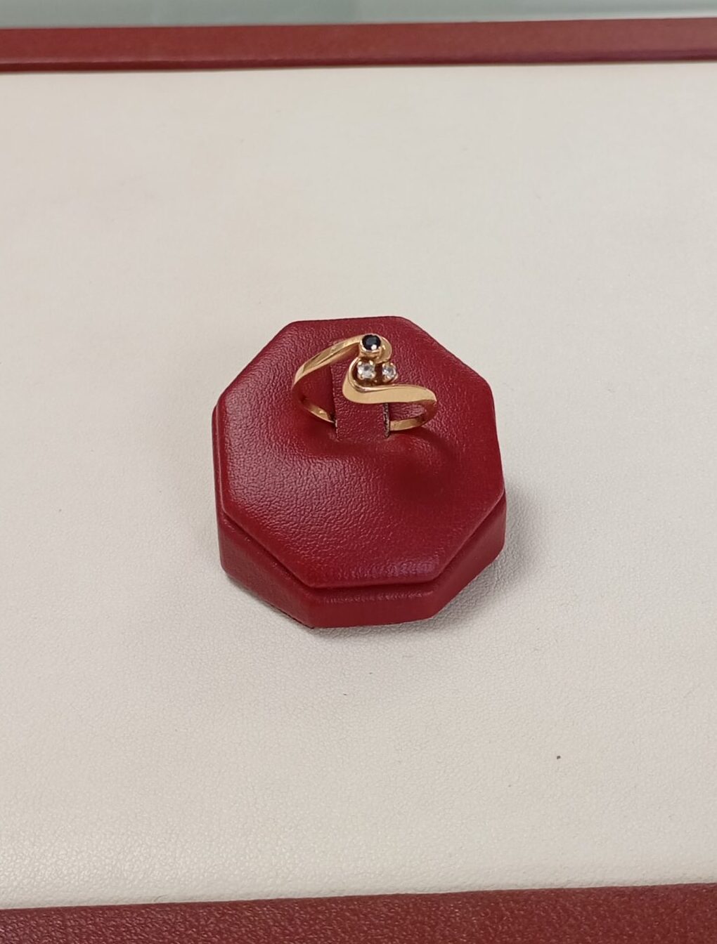ΧΡΥΣΟ ΔΑΧΤΥΛΙΔΙ VINTAGE K14 ΖΑΦ.