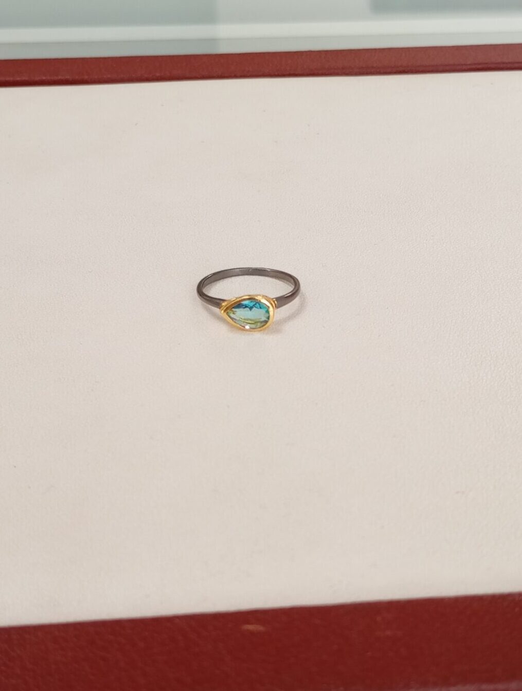 ΑΣΗΜΕΝΙΟ ΔΑΧΤΥΛΙΔΙ ER2605 AQUAMARINE